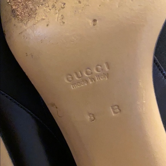 Vintage Gucci Slip-On Ankle Boots Sz 8 - Picture 7 of 8